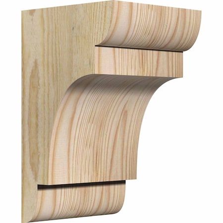Ekena Millwork New Brighton Rough Sawn Corbel, Douglas Fir, 6"W x 6"D x 10"H COR06X06X10NEB00RDF